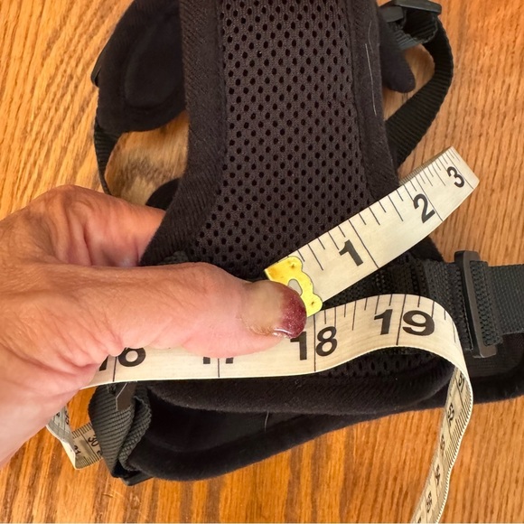 π 6/$60, Rabbitgoo, Small Dog Adjustable Harness, Black - Picture 5 of 9